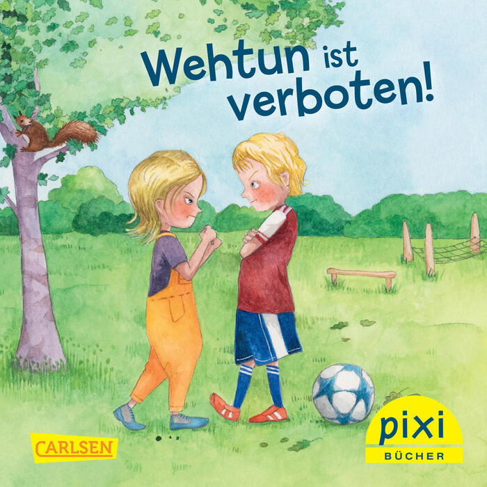 Pixibuch-Cover „Wehtun ist verboten“ der kijas Österreich