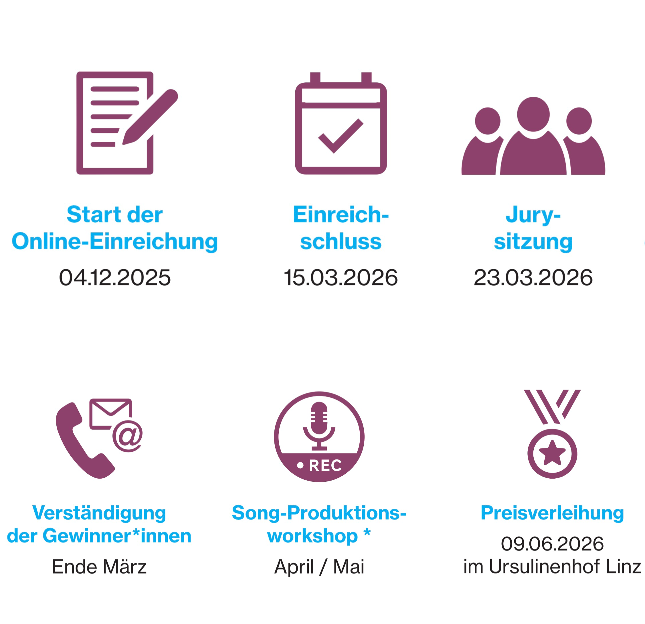 Terminübersicht Liberto 2026